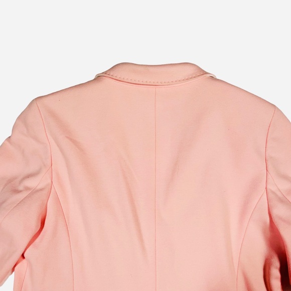 Talbots Petite Aberdeen Cotton Blend Pink Blazer - Picture 13 of 14